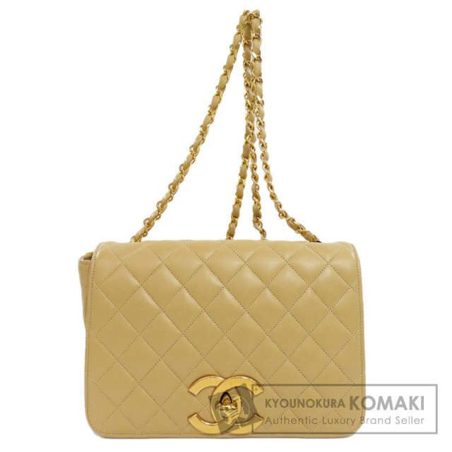 シャネル ショルダーバッグ チェーンショルダー マトラッセ ゴールド金具