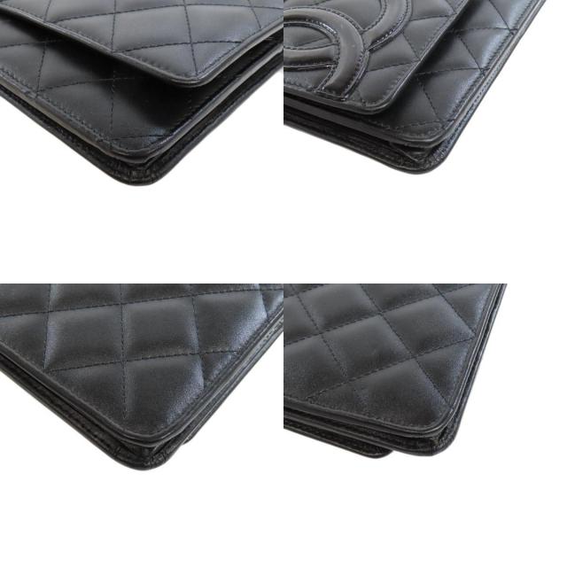 CHANEL シャネル カンボンライン チェーンウォレット ショルダーバッグ  