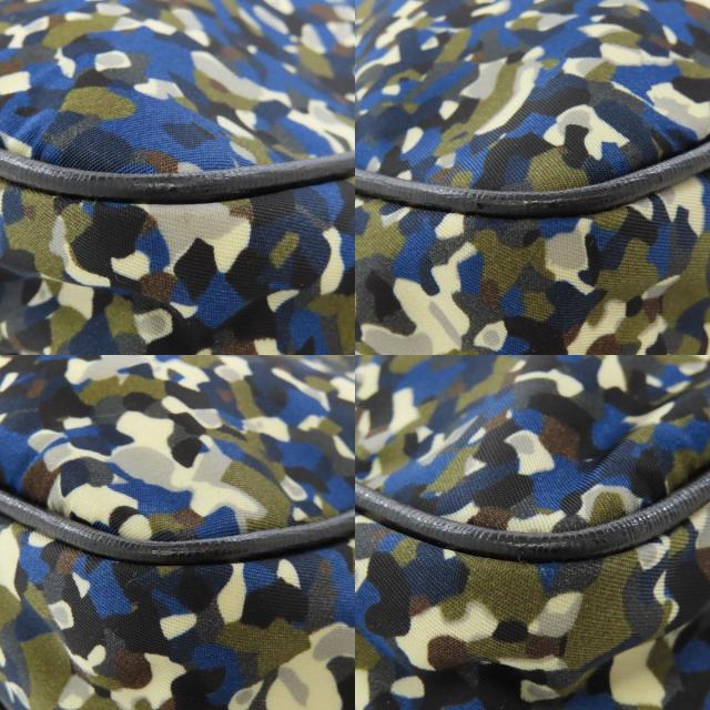 FENDI フェンディ カモフラージュ柄 ハンドバッグ ナイロン素材 レディース 