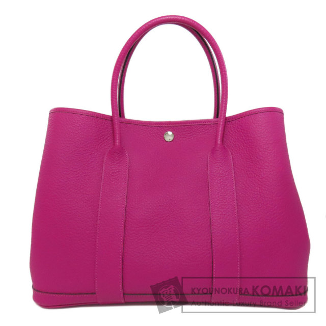 HERMES エルメス ガーデンパーティPM ブルー系 シルバー金具