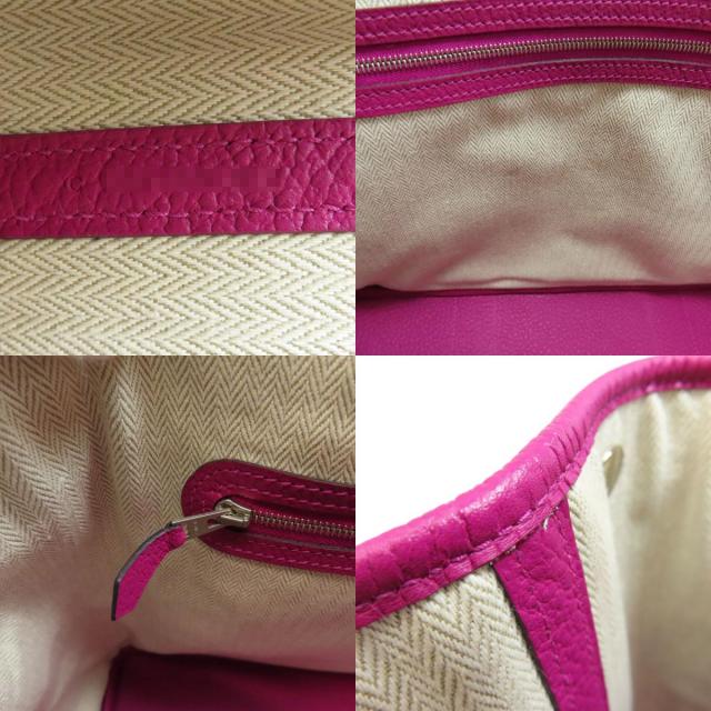 エルメス トートバッグ ガーデンパーティPM シルバー金具