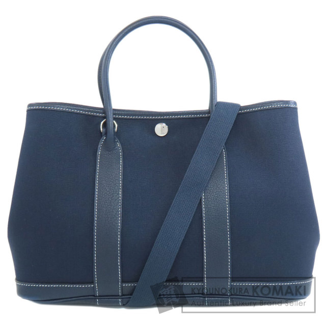 HERMES エルメス ガーデンパーティTPM シルバー金具 トートバッグ 