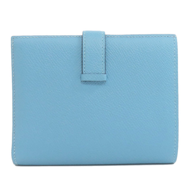 HERMES エルメス ベアンコンパクト シルバー金具 二つ折り財布（小銭 