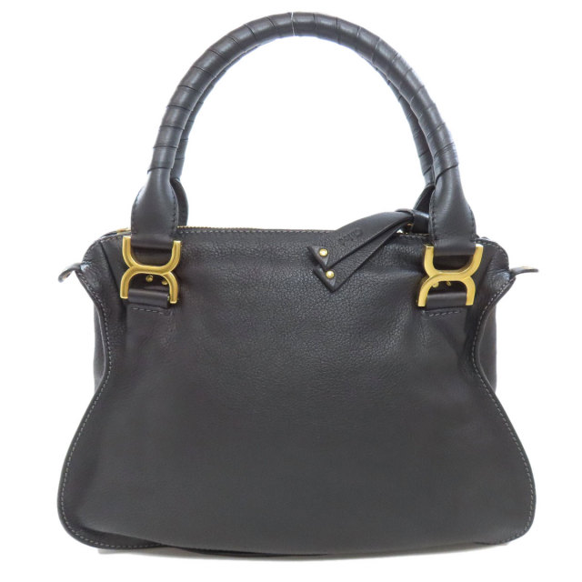 CHLOE クロエ マーシー 2WAY トートバッグ レザー レディース