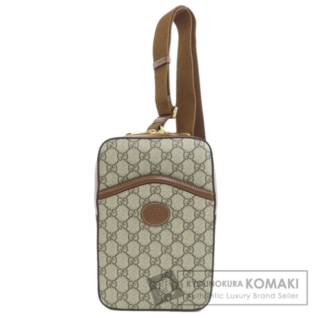 GUCCI グッチ 696016 GGスプリーム ボディバッグ PVC レディース  