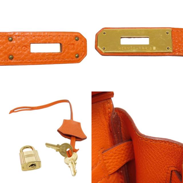 HERMES エルメス バーキン30 ゴールド金具 ハンドバッグ トゴ