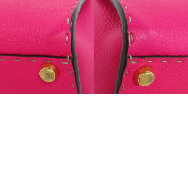 FENDI フェンディ ピーカブー ミニ 2WAY ハンドバッグ カーフ レディース