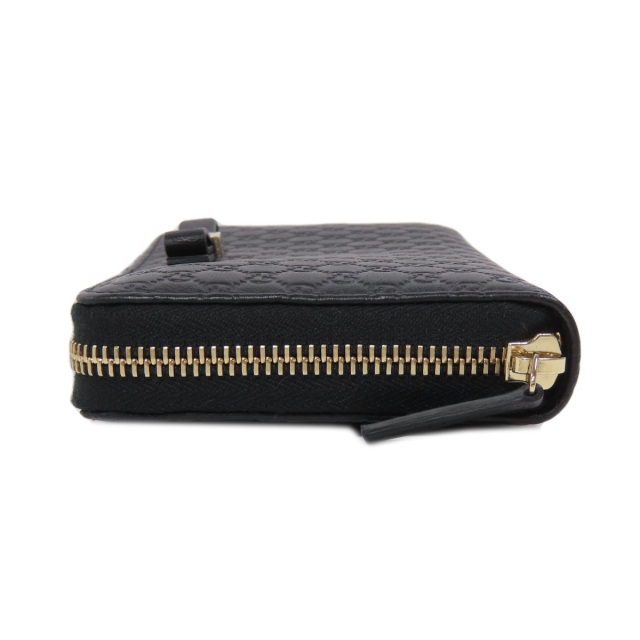 美品 グッチ GUCCI 388680 シマ GG レザー 長財布 ブルー