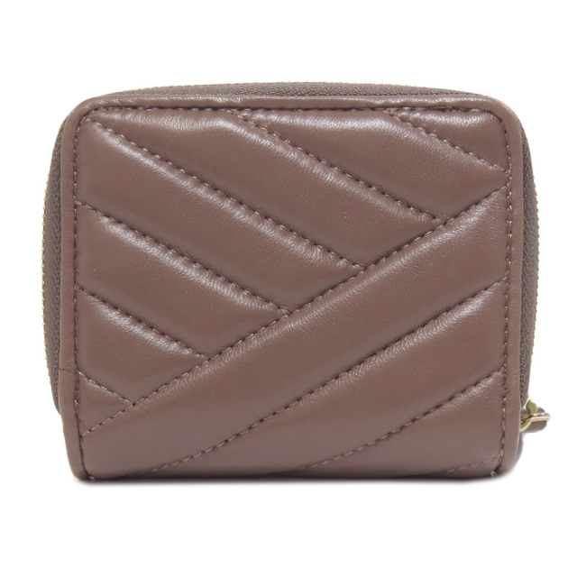 トリーバーチ 財布 ブラウン 茶色 本革 レザー ロゴ 凄かっ tory burch