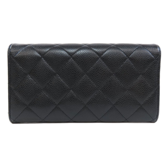 CHANEL シャネル マトラッセ ココマーク ゴールド金具 長財布（小銭  