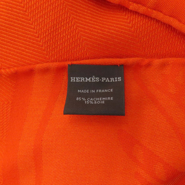 HERMES エルメス ニュー・リブリス ストール カシミヤ/シルク レディース