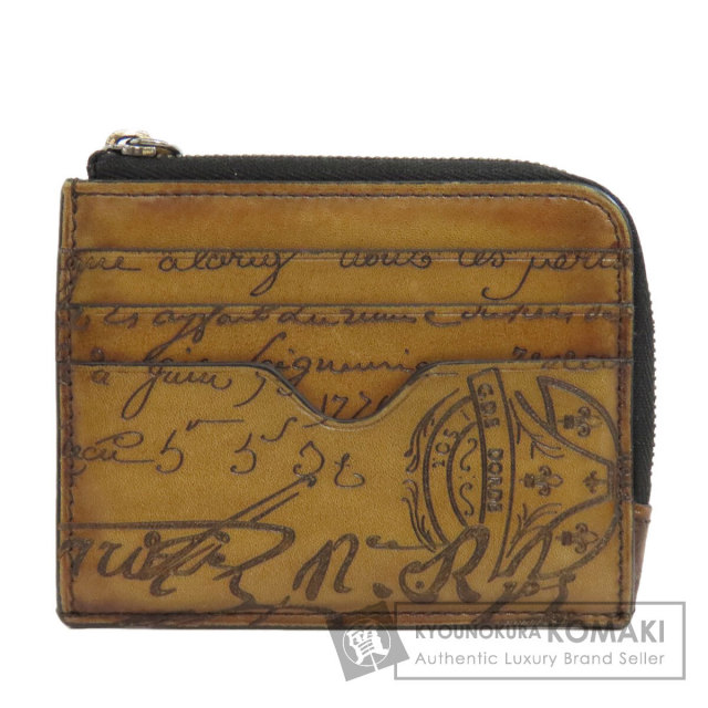 Berluti 銀座店 ベルルッティ オリジン コインケース カリグラフィ  