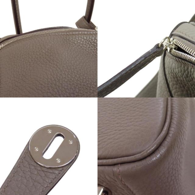 HERMES エルメス リンディ26 エタン シルバー金具 ショルダー