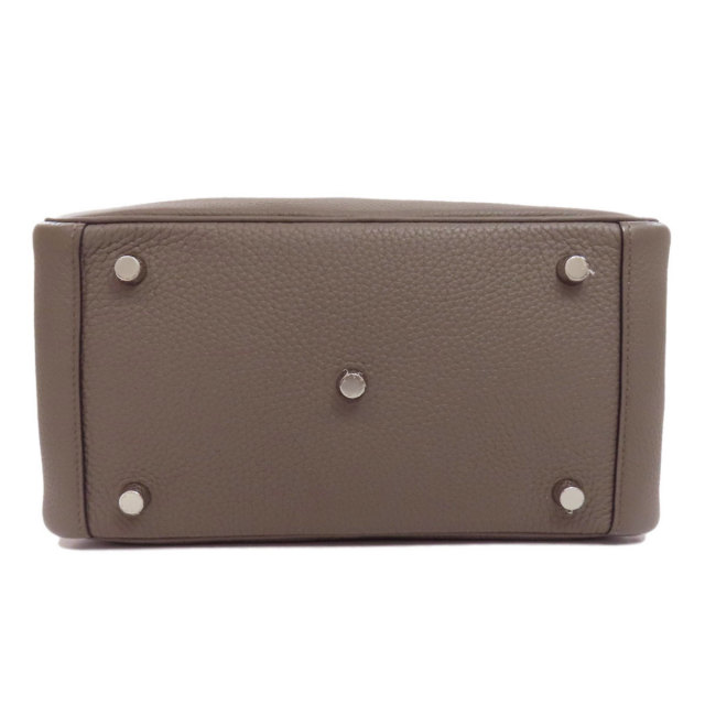 エルメス HERMES リンディ26 M刻印　エタン　シルバー金具 エルメス HERMES リンディ26 M刻印 エタン シルバー金具 - メルカリ