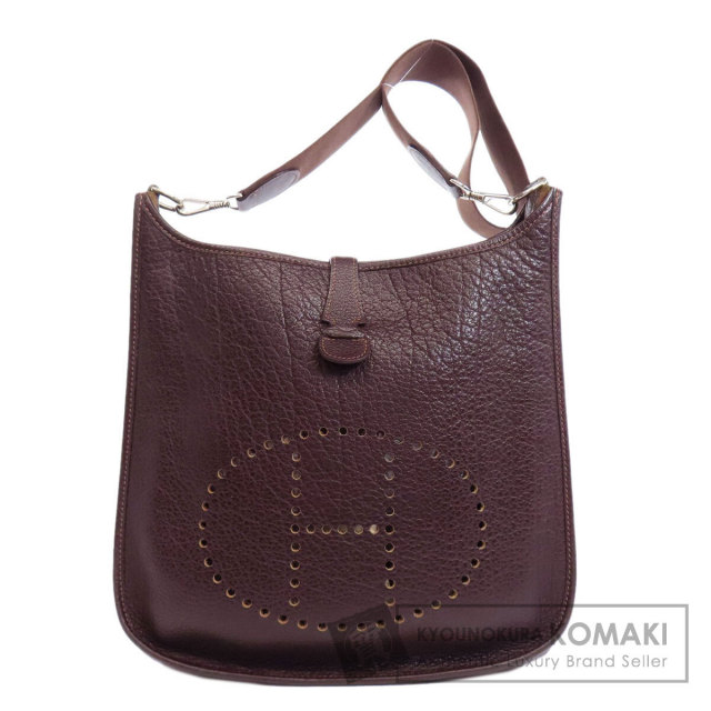 HERMES エルメス エブリン1 GM シルバー金具 ショルダーバッグ カーフ 