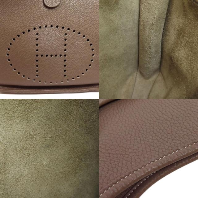 HERMES エルメス エブリン3 GM シルバー金具 ショルダーバッグ