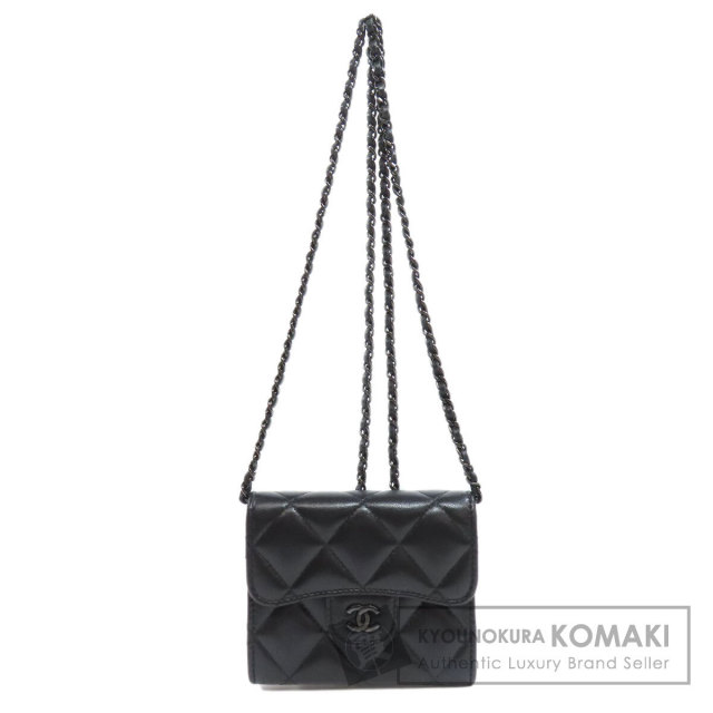 CHANEL シャネル チェーンウォレット マトラッセ 二つ折り財布（小銭  