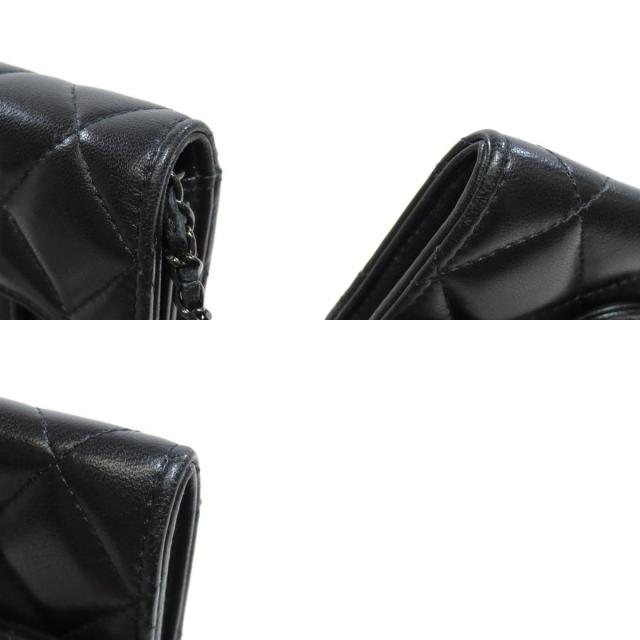 CHANEL シャネル チェーンウォレット マトラッセ 二つ折り財布（小銭  