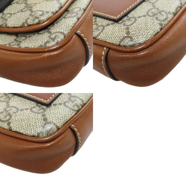 GUCCI グッチ 658487 GGスプリーム 2WAY ショルダーバッグ PVC レディース 