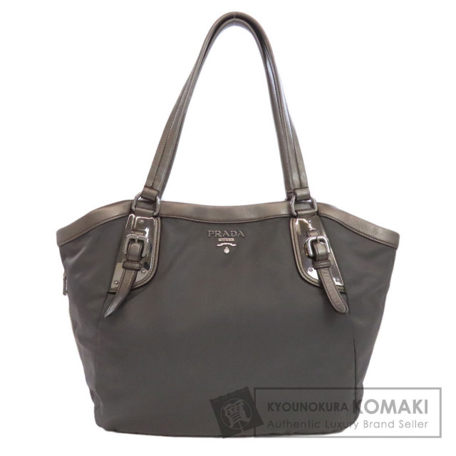PRADA プラダ ロゴ ハンドバッグ ナイロン素材 レディース ブランド京  