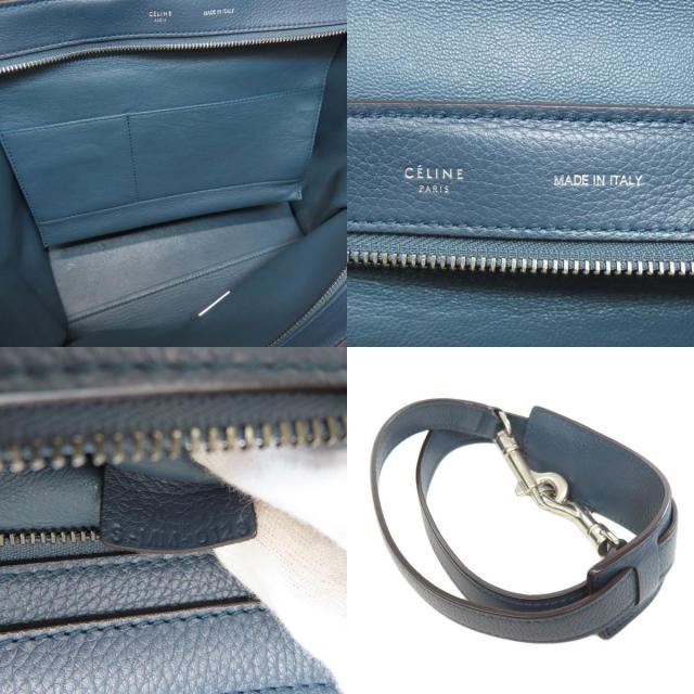 CELINE セリーヌ トラペーズ 2WAY ハンドバッグ レザー レディース