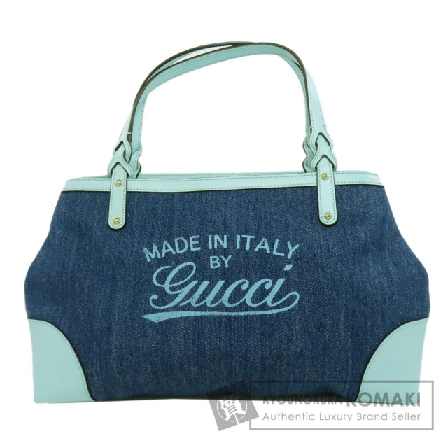 GUCCI グッチ 348715 クラフトデニム トートバッグ デニム レディース
