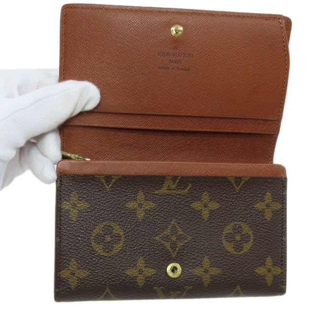LOUIS VUITTON ルイヴィトン M61730 ポルトモネ ビエ トレゾール 二 