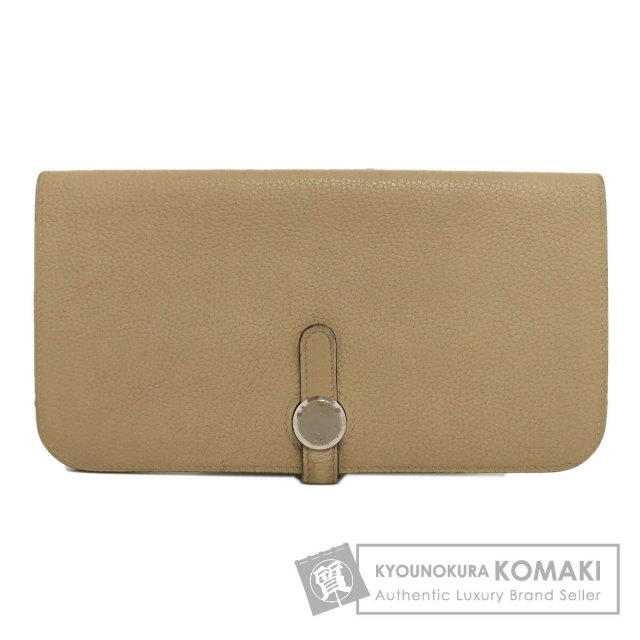 エルメス 長財布（小銭入れあり） ドゴンロング シルバー金具