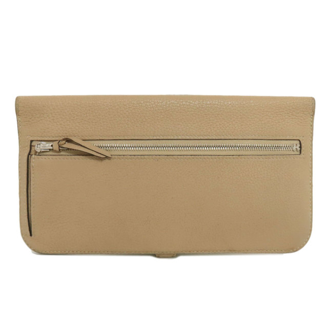 エルメス 長財布（小銭入れあり） ドゴンロング シルバー金具