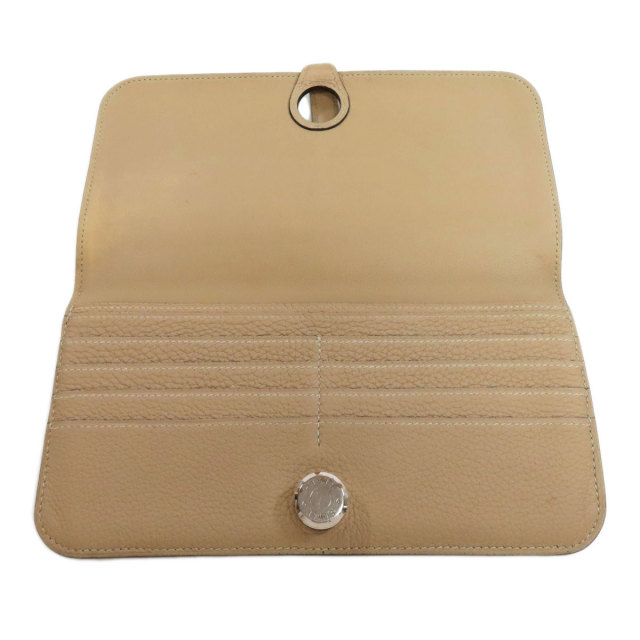 HERMES エルメス ドゴンロング シルバー金具 長財布（小銭入れあり  