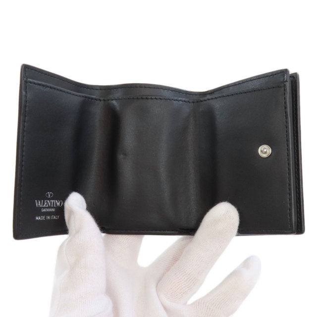 VALENTINO バレンティノ ロゴ 三つ折り財布 二つ折り財布（小銭入れ 