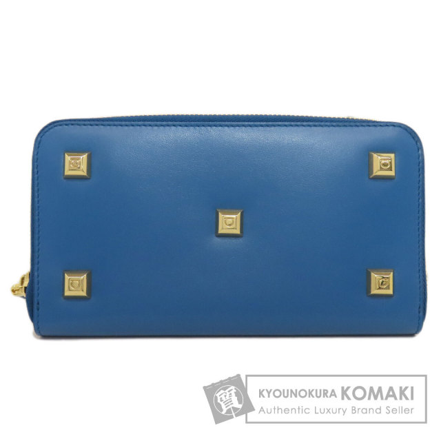 サルヴァトーレフェラガモ 長財布（小銭入れあり） スタッズ