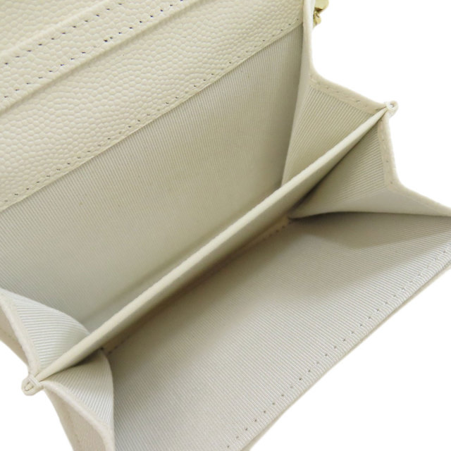 シャネル 二つ折り財布（小銭入れあり） チェーンウォレット ゴールド金具