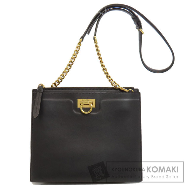 Salvatore Ferragamo クラシック ガンシーニ ショルダーバッグ  