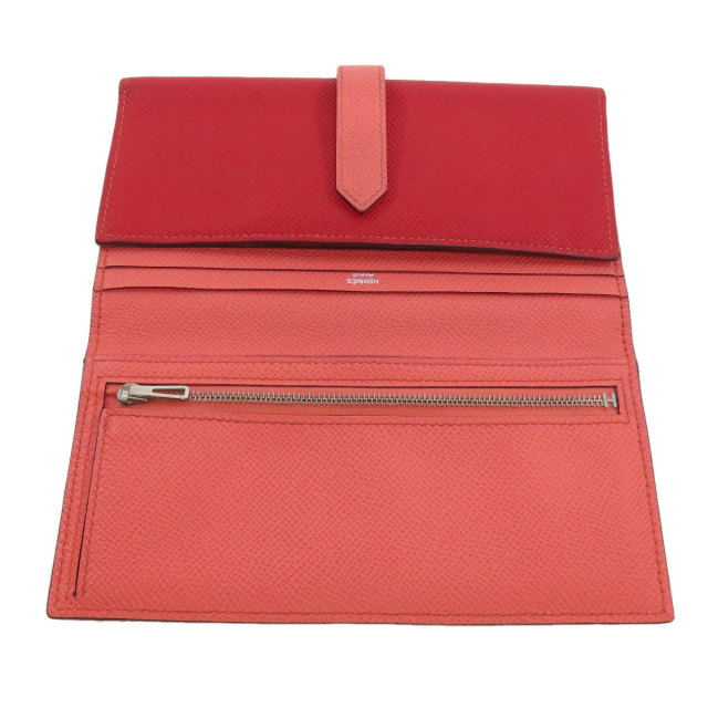 エルメス 長財布（小銭入れあり） ベアン 2PLIS シルバー金具