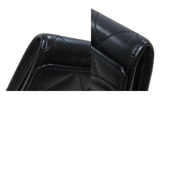 シャネル 長財布（小銭入れあり） カンボンライン シルバー金具