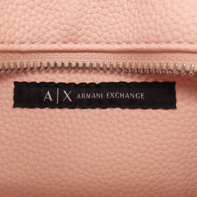 ♡関税送料込♡Giorgio Armani レザーハンドバッグ ARMANI EXCHANGE アルマーニエクスチェンジ 2WAY ハンドバッグ