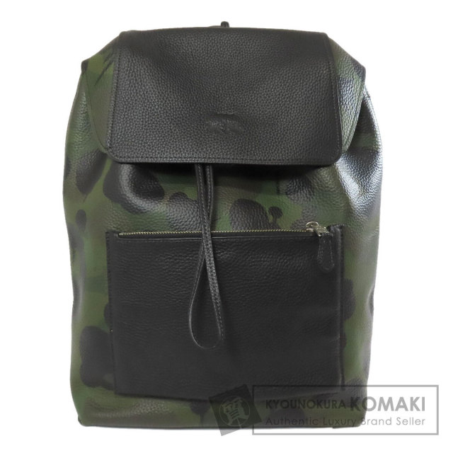 COACH コーチ 72000 迷彩柄 リュック・デイパック レザー メンズ 