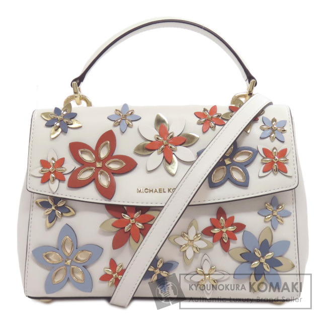 Michael Kors マイケルコース フラワーモチーフ 2WAY ハンドバッグ 