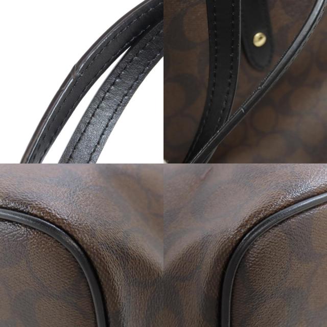 COACH コーチ F57842 シグネチャー トートバッグ PVC レディース