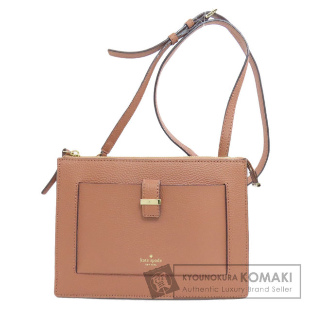 kate spade ケイトスペード ロゴ ショルダーバッグ レザー レディース