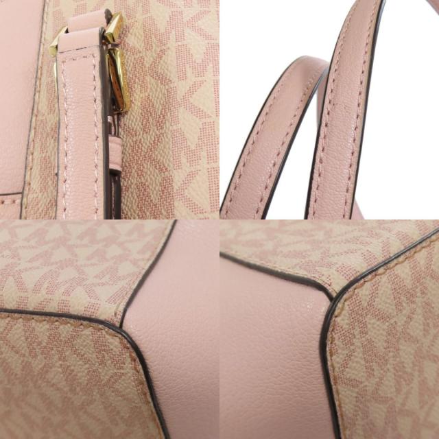 MICHAEL KORS　VOYAGER EW トート MKシグネチャー　ピンク MICHAEL KORS｜VOYAGER EW トート ラージ マイケルコース