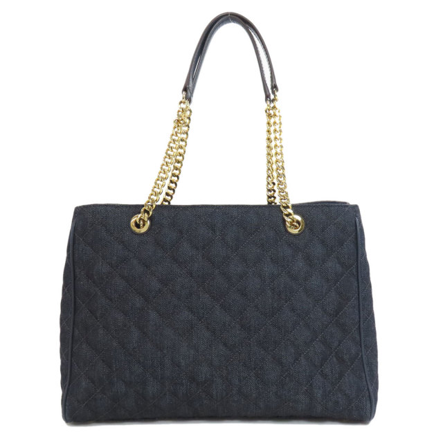 MICHAEL KORS マイケルコース チェーン トートバッグ すい ネイビー