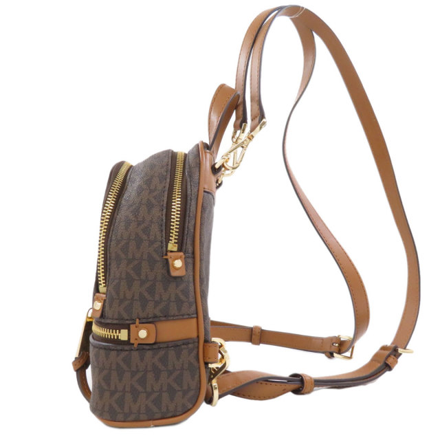 Michael Kors マイケルコース リアジップ MKシグネチャー リュック  