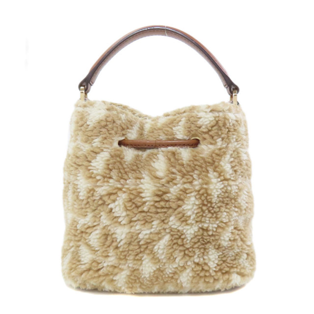 Michael Kors マイケルコース MKシグネチャー ハンドバッグ ボア 