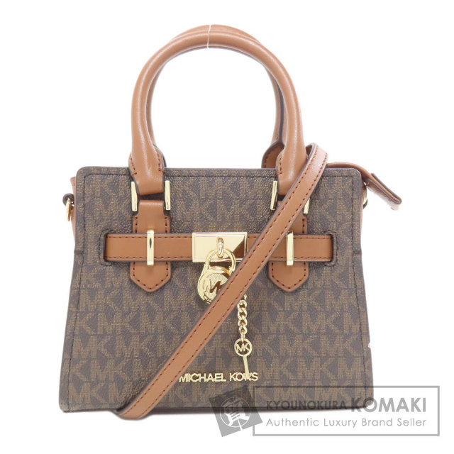 Michael Kors マイケルコース MKシグネチャー 2WAY ハンドバッグ PVC 
