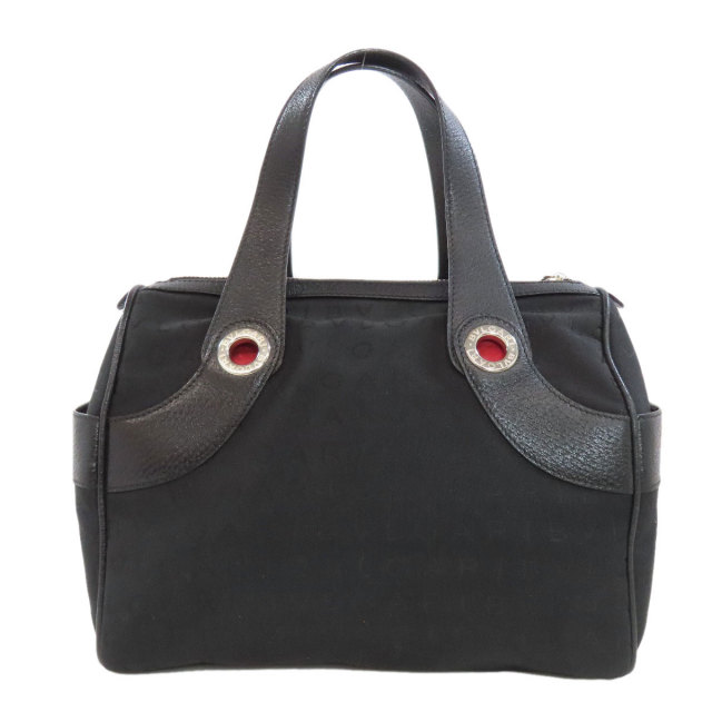 BVLGARI ブルガリ ロゴマニア トートバッグ キャンバス レディース  