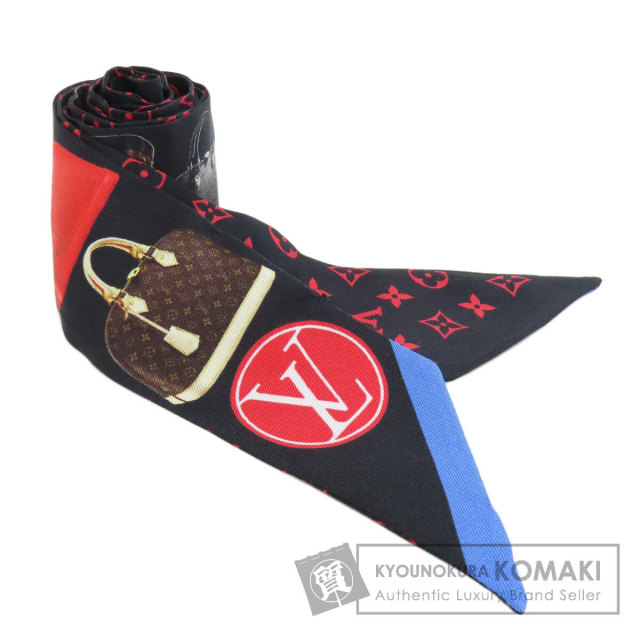 LOUIS VUITTON ルイヴィトン バンドー スカーフ シルク レディース 