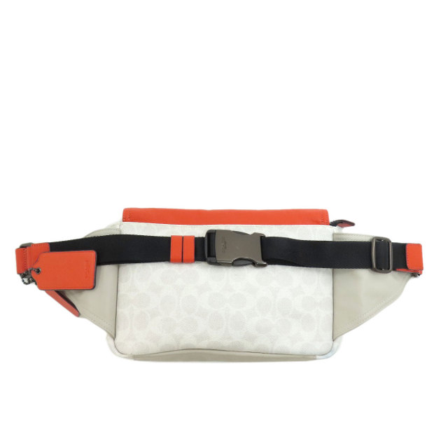 COACH コーチ 2047 シグネチャー ボディバッグ PVC レディース