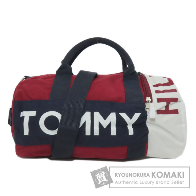【新品】トミーヒルフィガー　フラッグ　トリコロール　ロゴ　ボストン　男女兼用 TOMMY HILFIGER トミーヒルフィガー ボストンバッグ メンズ 大